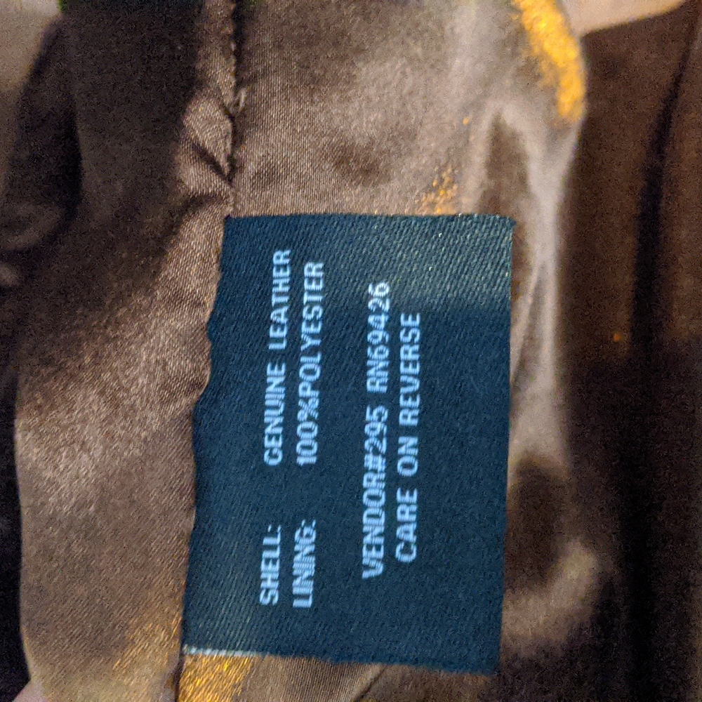 Wilson's leather women's XXL leather jacket - Picture 8 of 8